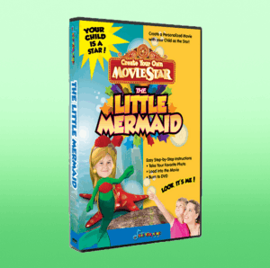 Little mermaid custom cartoon dvd little mermaid child