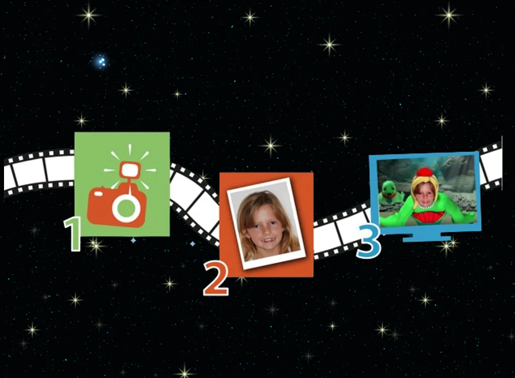 My Christmas Adventure Personalized Photo DVD in 3 easy steps