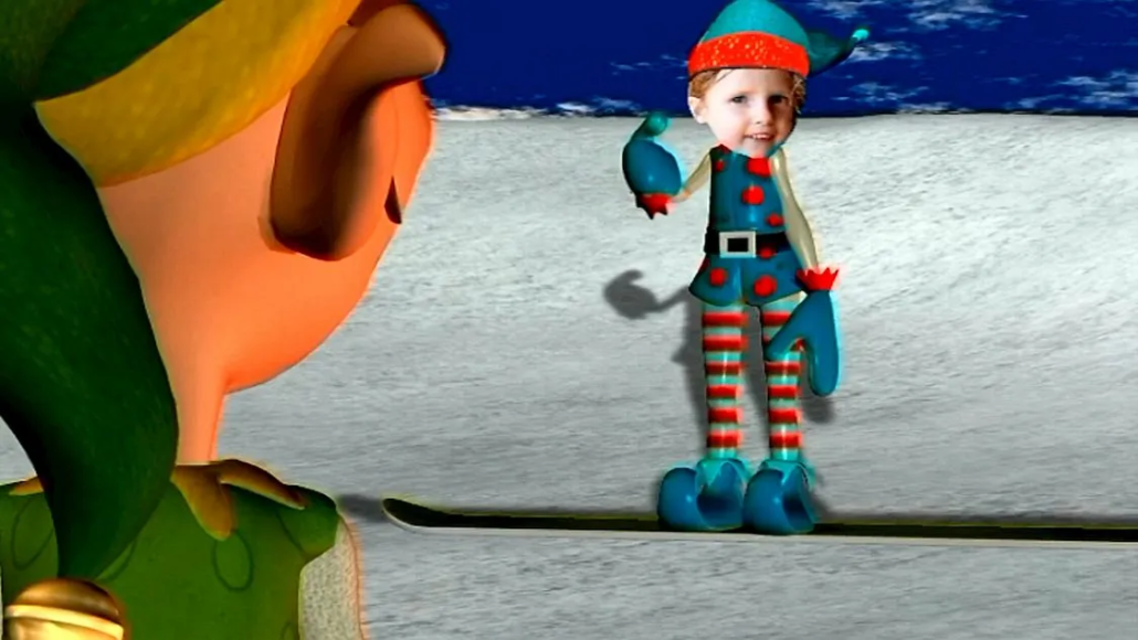 My Christmas Adventure Personalized Photo DVD screen shot 1