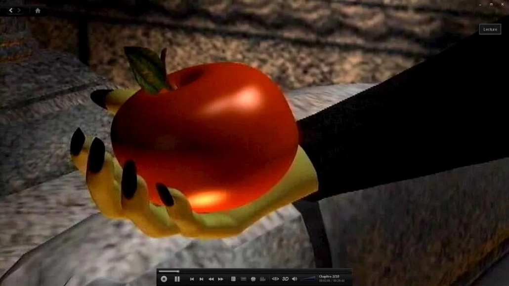 Snow White personalised DVD print screen (1)