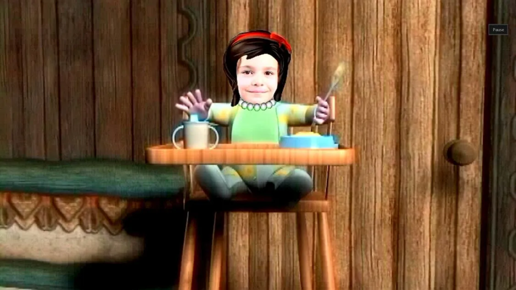 Snow White personalised DVD print screen (2)