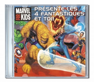 les_4_fantastique_cd_personnalise_enfant Cd personnalisé pour les enfants les 4 fantastiques