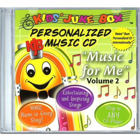Cover Best seller personalized music album Music for Me