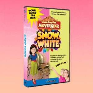 snow white dvd personalized cartoon custom cartoon dvd Snow White child